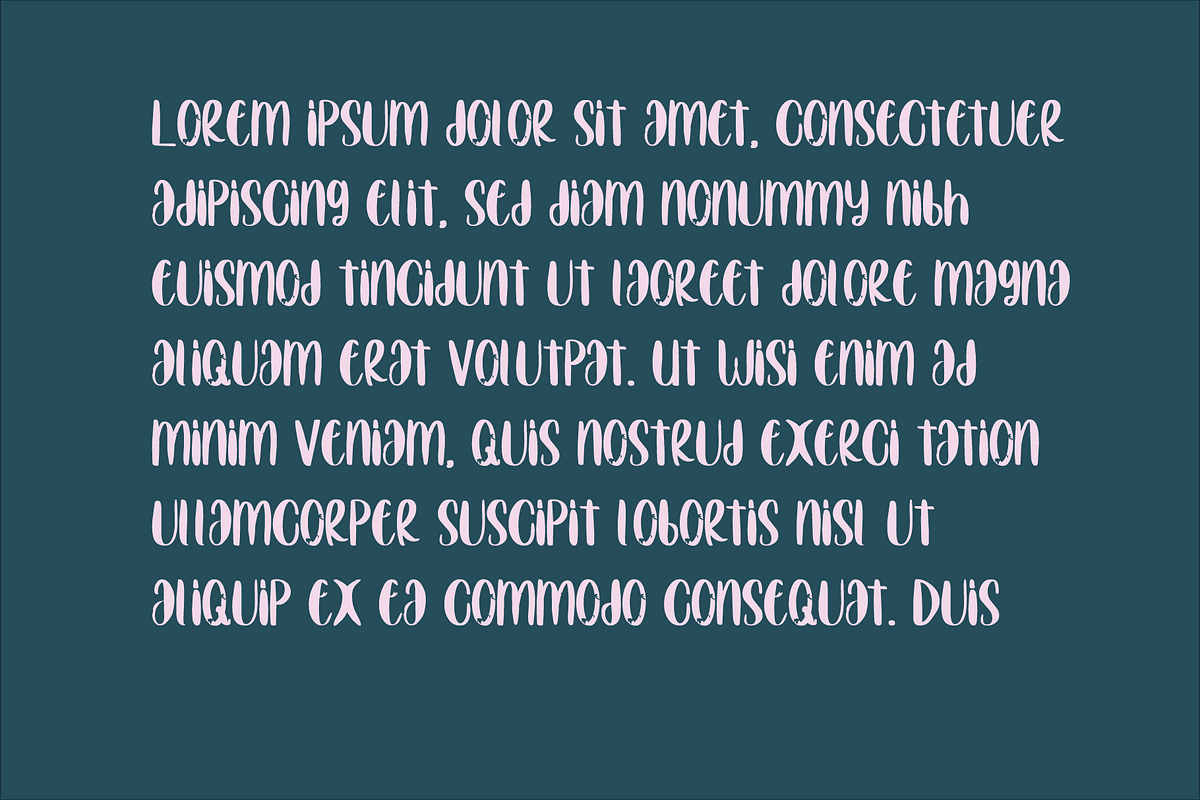 Klythera - Watercolor Inked Display, a Sans Serif Font by Design House (Photo 3 of 3)