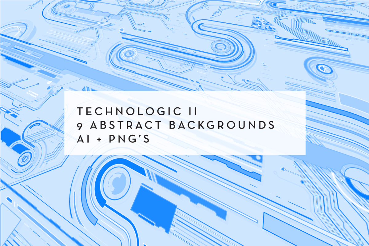 abstract technology backgrounds, a Technology Illustration by vekstok (Photo 5 of 9)