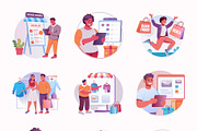 Black Friday Illustration, a Person Illustration by Vectors Market (Thumbnail 8 of 10)