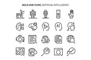 Bold Line Icons, an Outline Icon by Howcolour (Thumbnail 90 of 151)