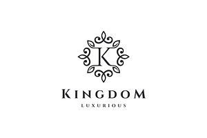 Letter K Luxury Logo