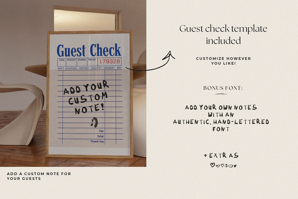 New Year Vintage Prints + Bold Font, a Background Graphic by Laras Wonderland (Photo 3 of 11)