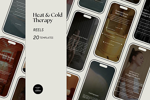 Contrast Therapy Instagram Templates