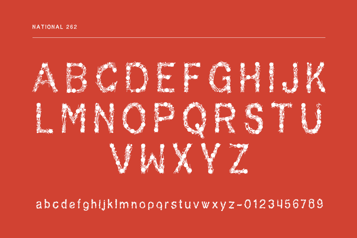 National 261/262 - fonts - 50% OFF ! preview 3