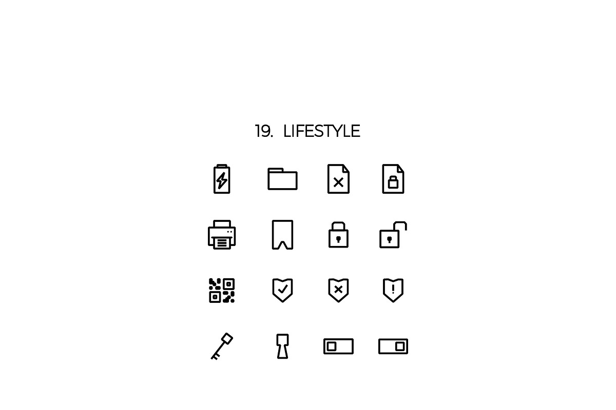 320 Linear Icons Pack - 2018, an Outline Icon by Laurentiu Cotet (Photo 11 of 11)