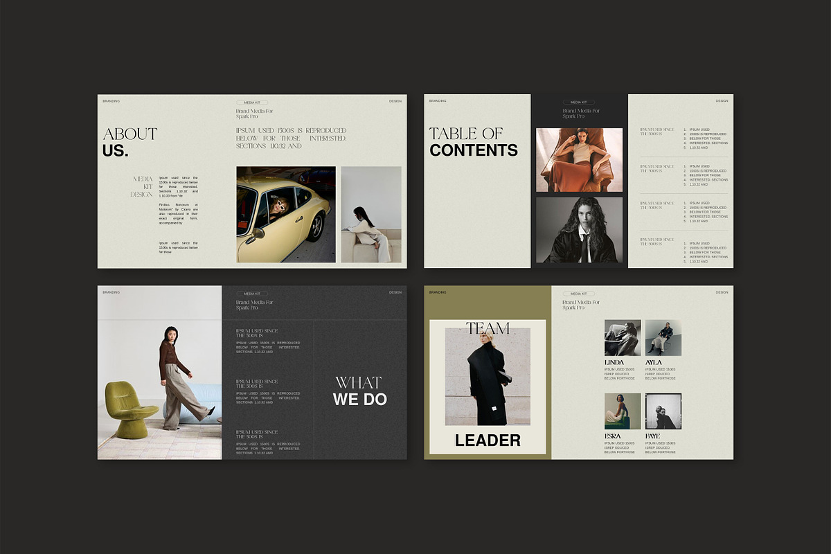 Media Kit Presentation Template preview 5