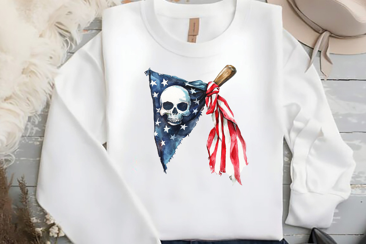 Hat 4th of July Clipart PNG Bundle, an Illustration by DreamCafeArt (Photo 4 of 7)