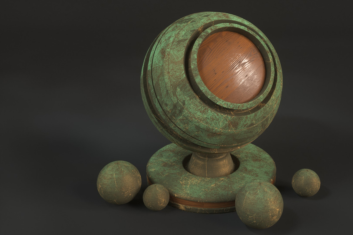 15 Bronze Shaders for C4D Octane, a Textures & Material 3D Model by 3DTreatment (Photo 11 of 33)