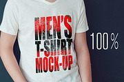 Men's T-Shirt Mock-Up, a Shirt Mockup by Freeman Studio (Thumbnail 5 of 20)