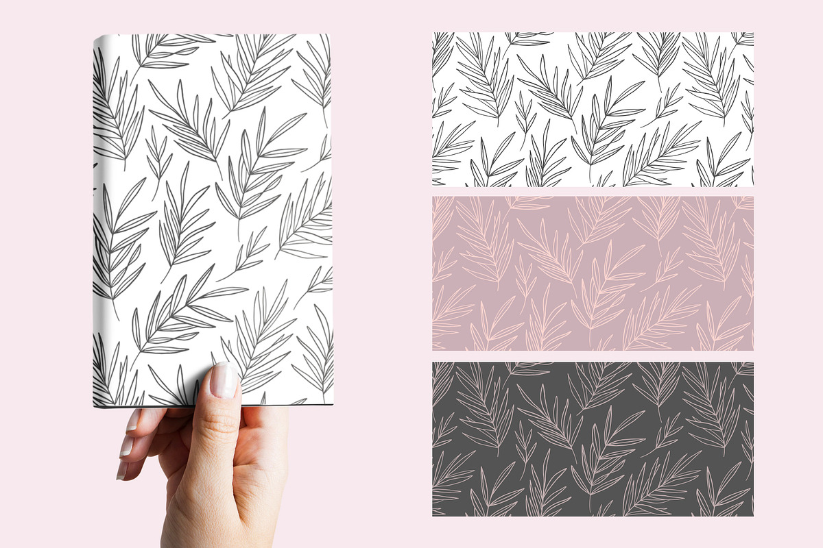 Elegant botanical seamless pattern, a Pattern Graphic by hanifa_design (Photo 11 of 12)