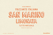 Cafe Italiano - A Hand-Drawn Duo, a Sans Serif Font by Komet & Flicker (Thumbnail 4 of 15)
