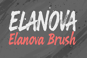 Elanova Bold Handcrafted Brush
