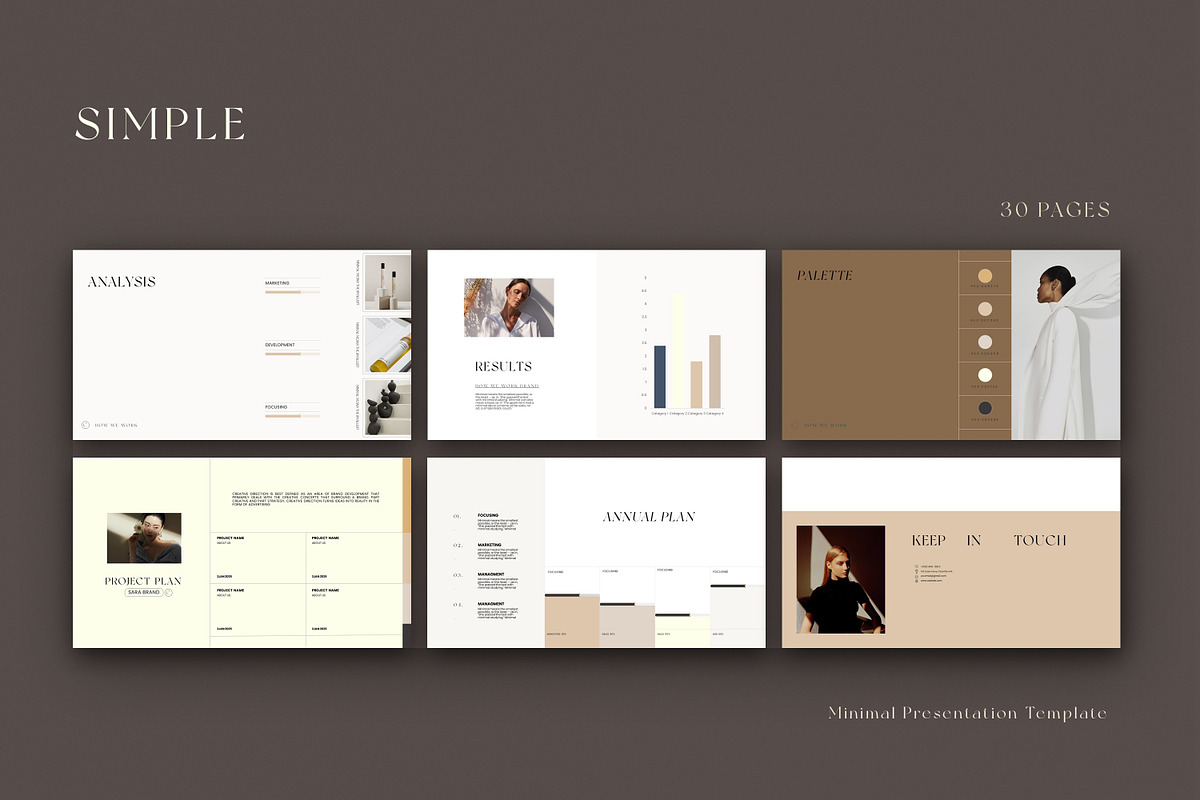 Minimal Presentation Template, a Presentation Template by Studio Industry (Photo 11 of 12)