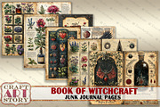 Book Witchcraft junk journal Pages, an Object Illustration by CraftArtStory (Thumbnail 5 of 7)