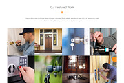 Locksmith-Business Website Template, a Websites & App Template by oLanding (Thumbnail 3 of 8)