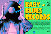 Sacharon - Retro Pop Fonts, a Sans Serif Font by Konstantine Studio (Thumbnail 4 of 9)