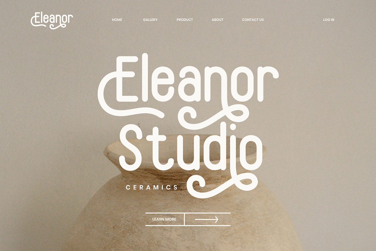 Rizendo - Monoline Font, a Font by Flawless And Co (Photo 4 of 10)