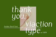 VT Antobe - Modern Serif, a Serif Font by ViactionType (Thumbnail 12 of 12)