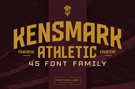 Kensmark - Display Font, a Sans Serif Font by BoxTube Labs