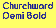 Churchward Demi Bold
