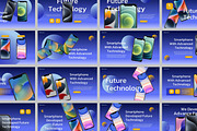 Phone Mockup Keynote Templates, a Presentation Template by Fit-tee (Thumbnail 2 of 2)