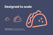 Food Icons — Pixi Line, an Outline Icon by Scott Dunlap (Thumbnail 5 of 9)