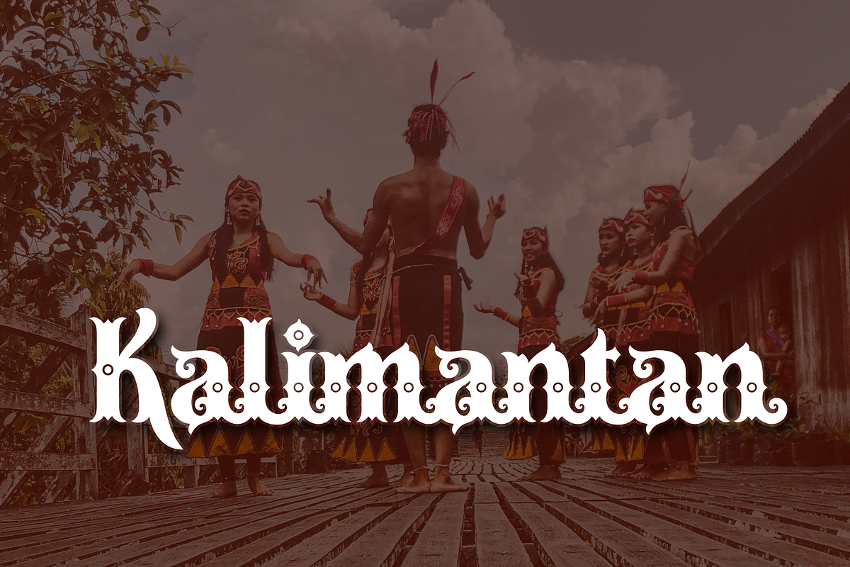 Borneo Dayak, a Font by ARToni (Photo 4 of 12)