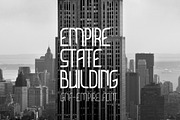 GNF-Empire, a Font by george.nikolaidis (Thumbnail 1 of 6)
