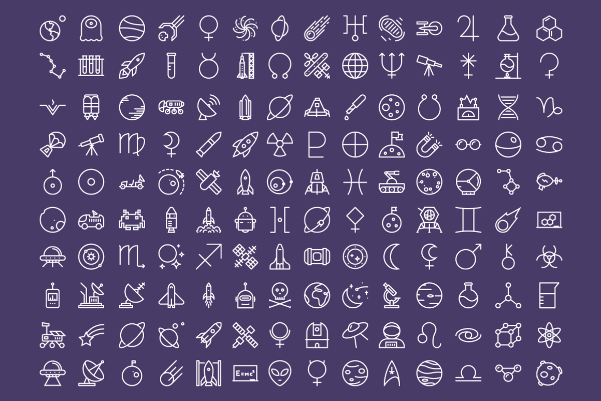 140 Galaxy Icon Pack PART 2 - $5, an Icon by The G! Design (Photo 2 of 2)