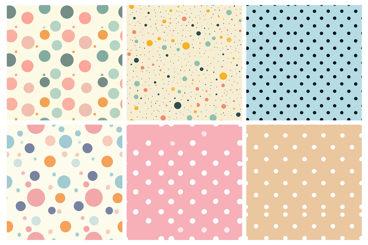 Drawing Party Seamless Patterns, an Illustration by DreamArtGraphic (Photo 3 of 5)