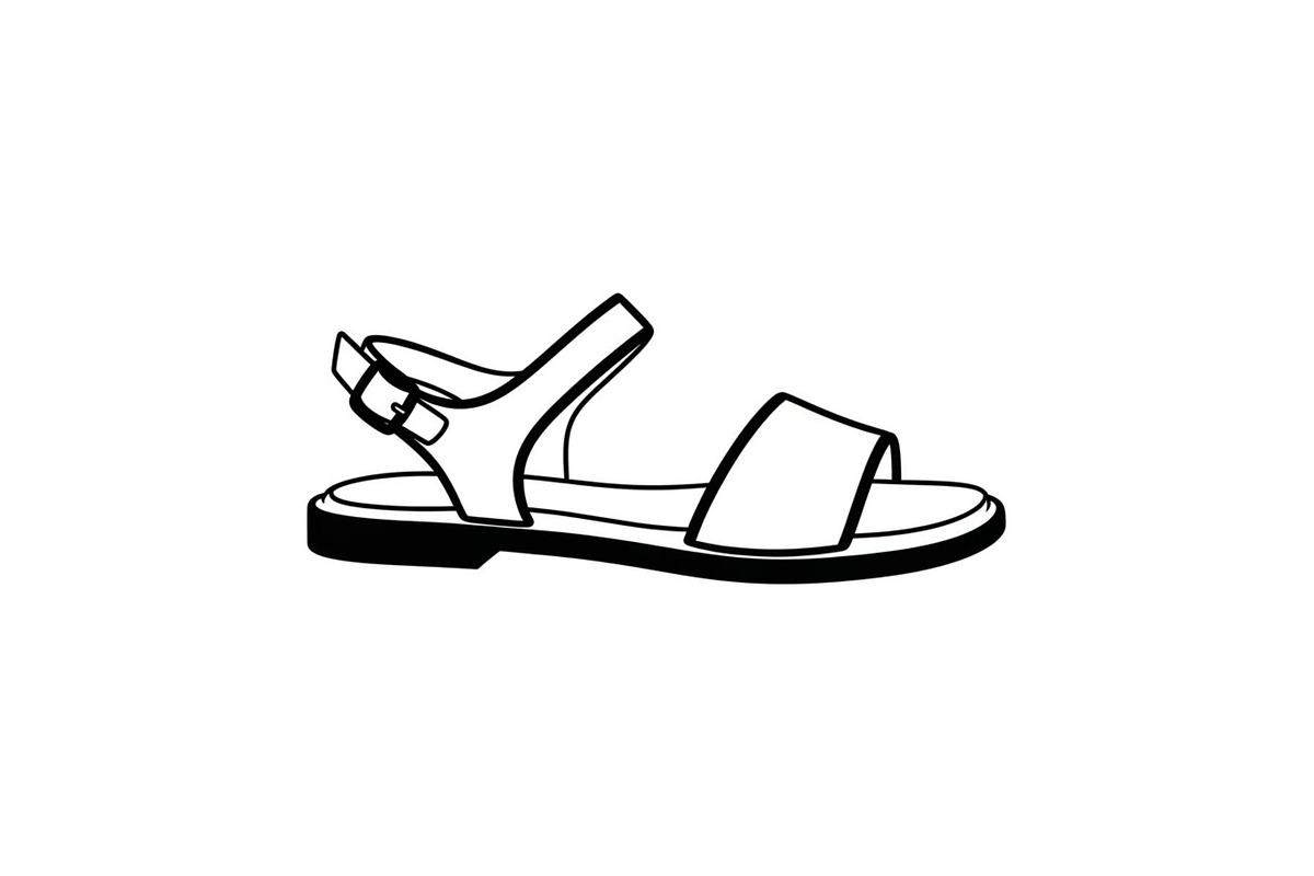 Beach Sandals Flip Flop Vector Bundl, an Illustration by jahid234 (Photo 34 of 49)