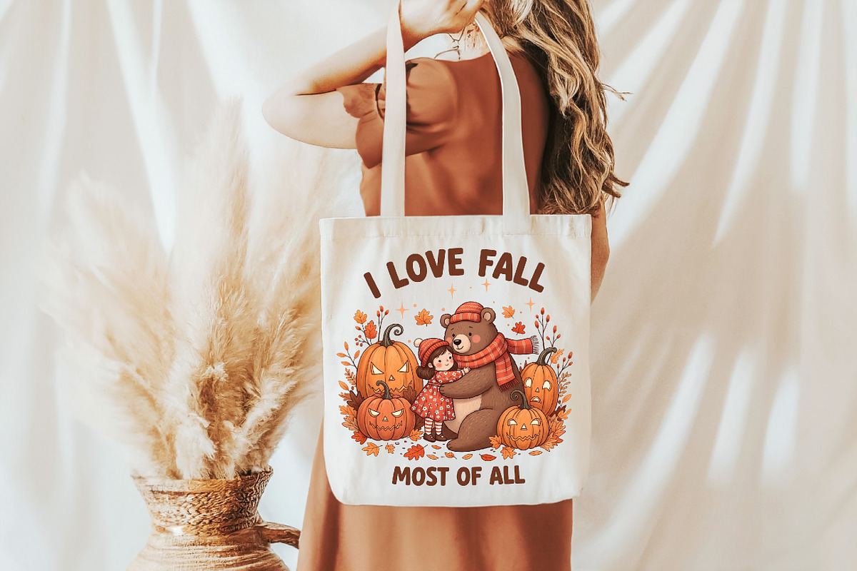 I Love Fall Most of All Png, an Illustration by DreamCafeArt (Photo 5 of 7)