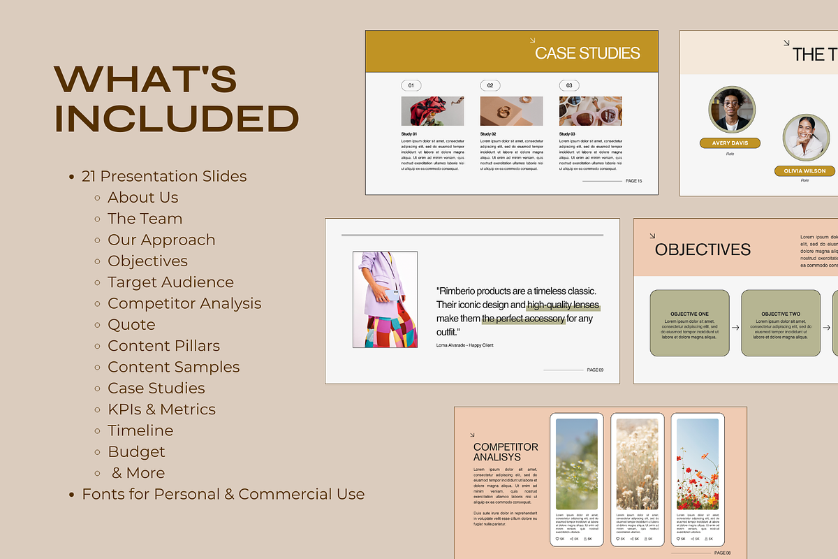Fes | Social Strategy Presentation, a Presentation Template by Artfullyours (Photo 2 of 7)