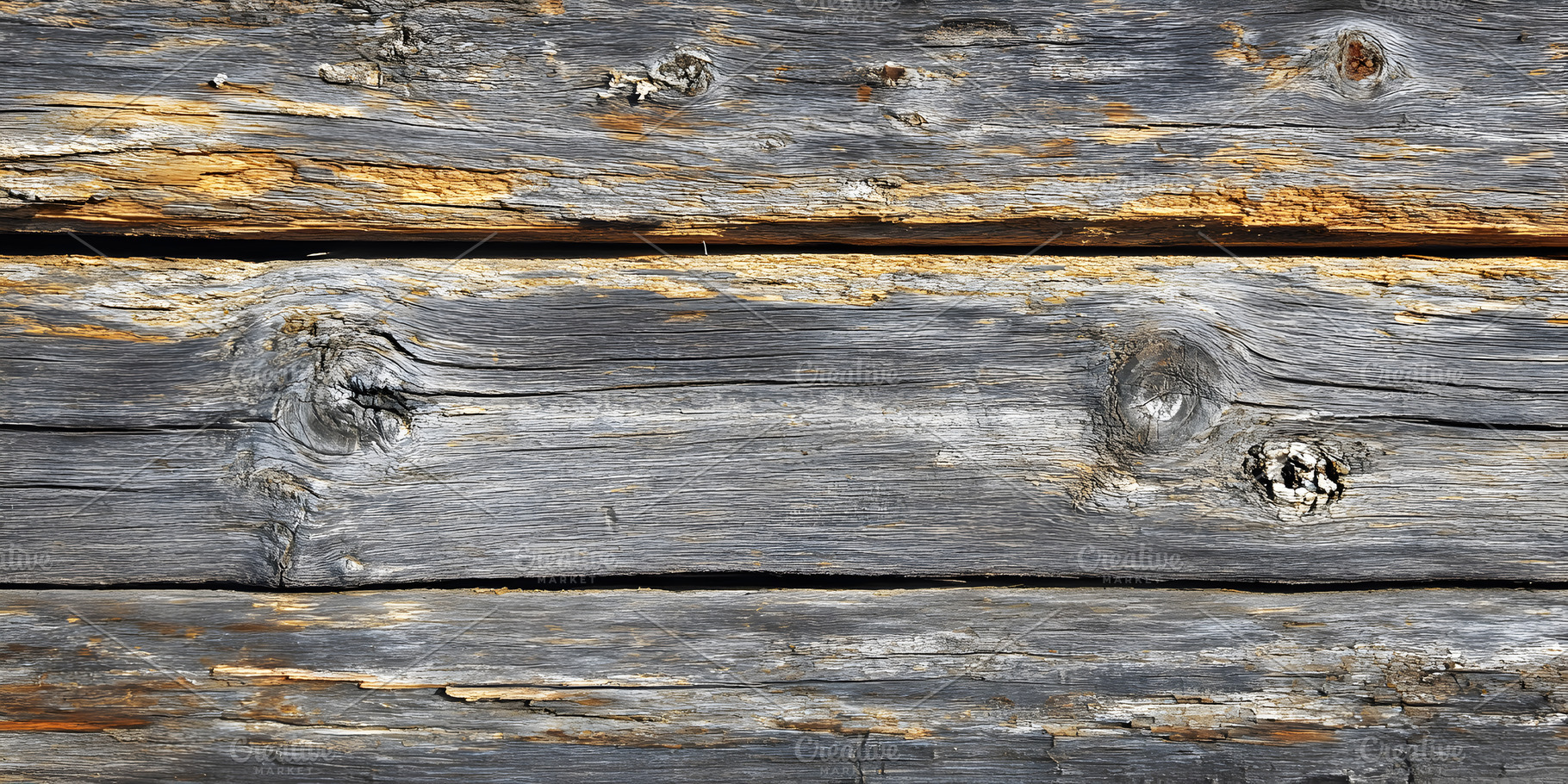 Weathered Wooden Log Texture with Natural Knots and Cracks, a Background Photo by Photostock