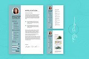 A4-Letter CV Resume Templates, a Resume Template by feydesign (Thumbnail 2 of 2)