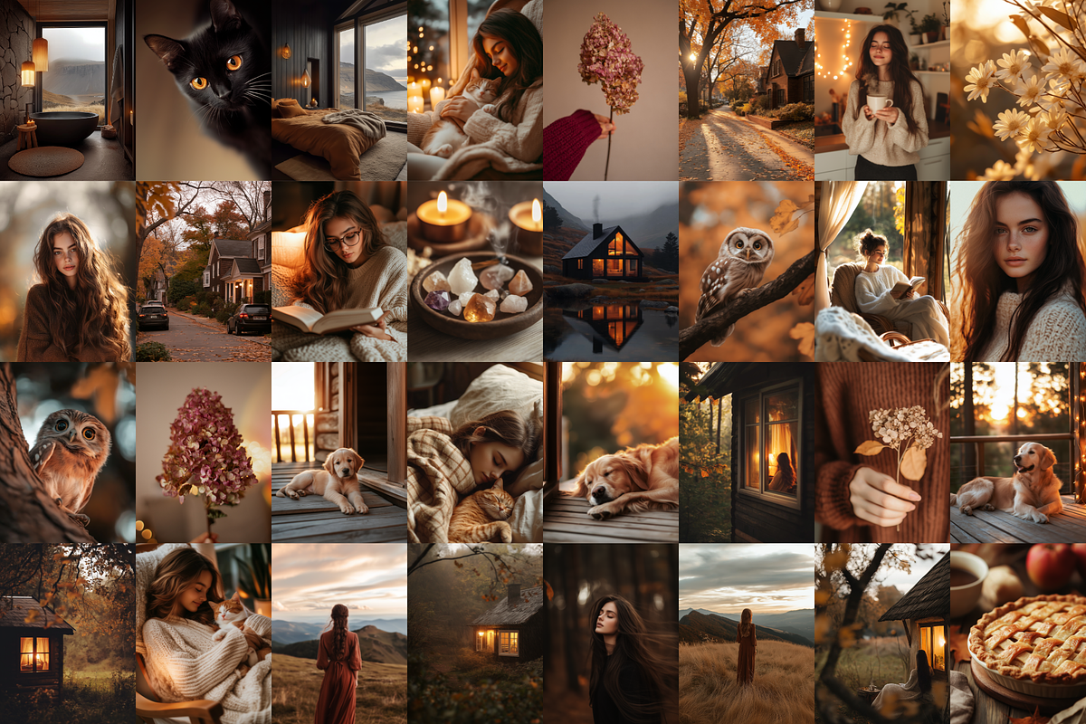 140 Autumn Fall Styled Stock Photos, a Beauty & Fashion Photo by Allure Art (Photo 21 of 24)