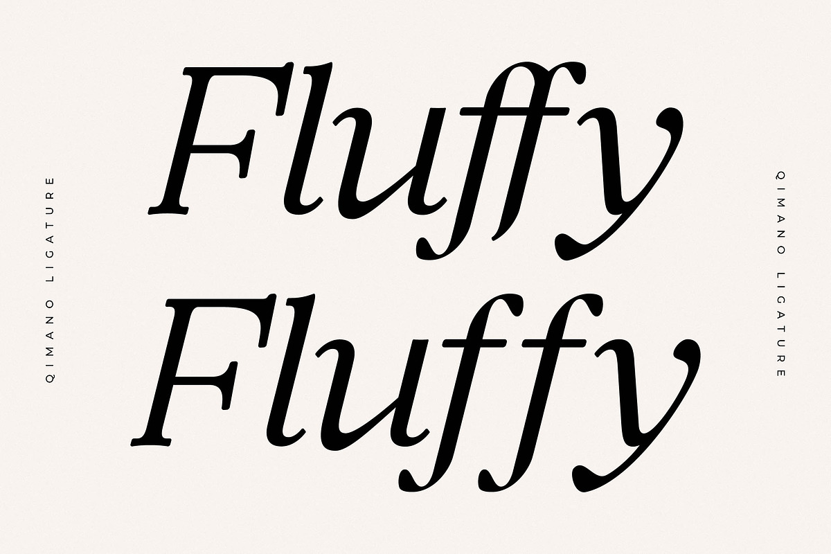 Qimano Modern Humanist Serif, a Serif Font by Letterena Studios (Photo 8 of 15)