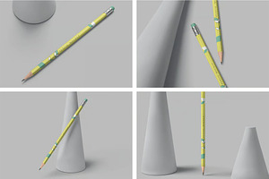 Pencil Mockups, a Pens & Pencil Mockup by megostudi0