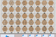 200Pcs Drink Coaster Patterns Bundle, a Pattern Graphic by AtacanDigital (Thumbnail 4 of 8)