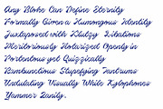 Berlin Script - A Display Script, a Script Font by Brainware Graphic (Thumbnail 5 of 5)