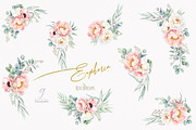 Peonies and Eucalyptus collection, a Decorative Illustration by ReachDreams (Thumbnail 4 of 10)