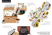 Winter daily self care routine, an Illustration by Ruslana Lubenets (Thumbnail 8 of 17)