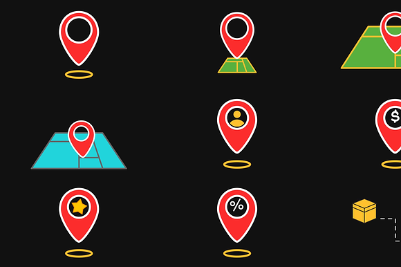 Pins And Map Markers Premiere Pro preview 2