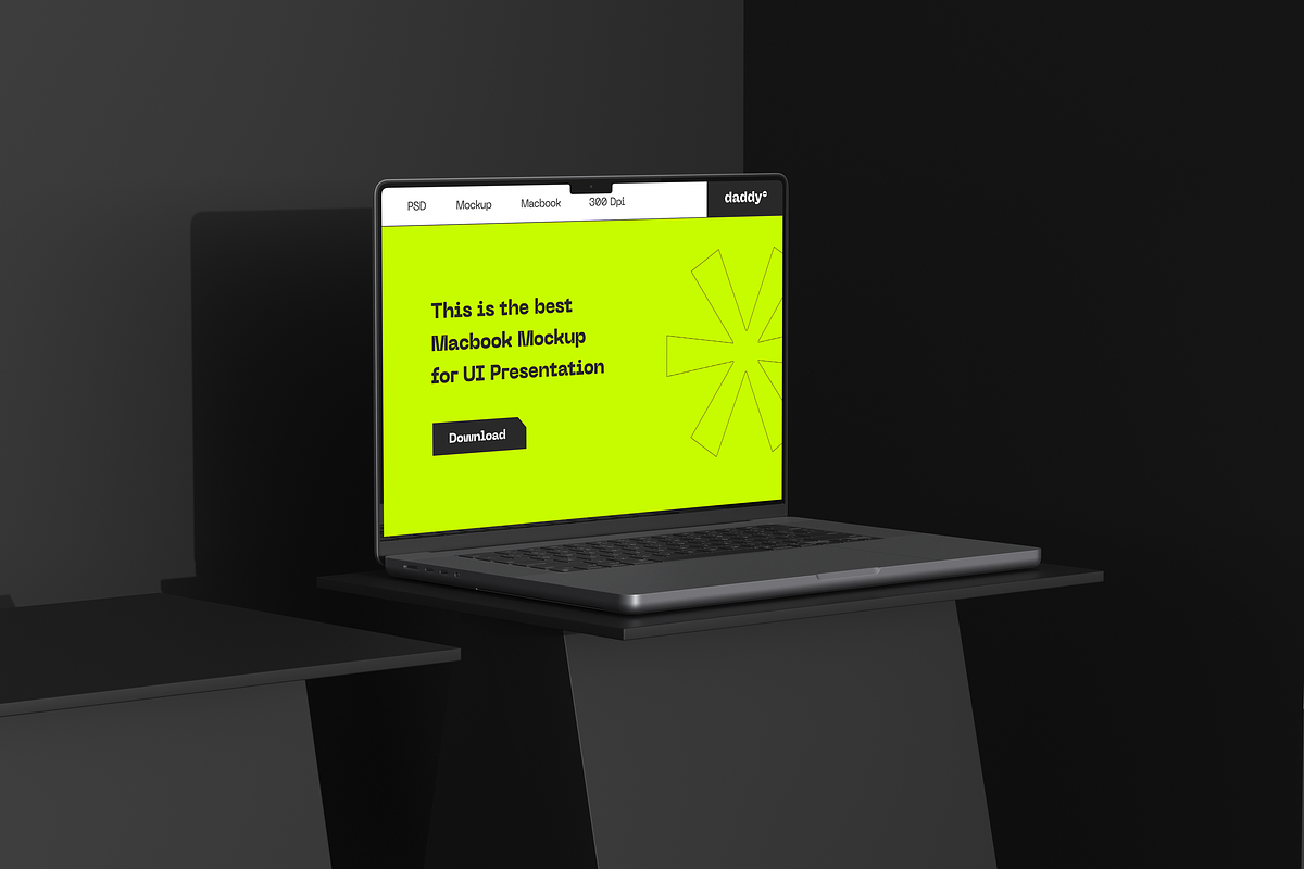 Apple Devices PSD Mockup Set, a Device Mockup by Mockupdaddy (Photo 6 of 14)