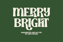 Merry Bright - Handwritten Display