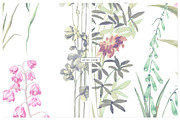 Jardin Silencieux, Watercolor Fleurs, a Pattern Graphic by TSTUDIO (Thumbnail 7 of 14)