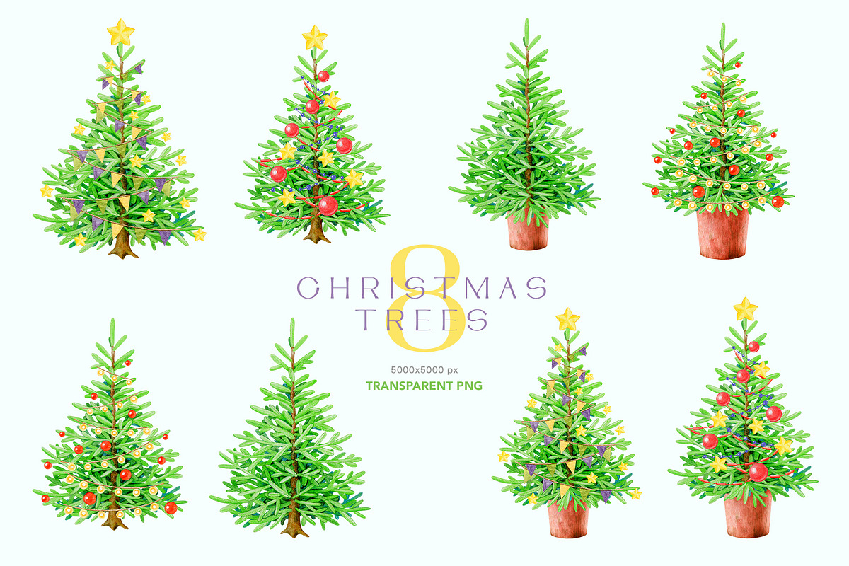 Winter Wonderland Clipart, a Seasonal Illustration by AnitaPol (Photo 8 of 20)