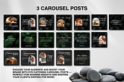 Massage Therapy Instagram Templates, a Social Media Template by DesignsbyMariaStudio (Thumbnail 4 of 9)