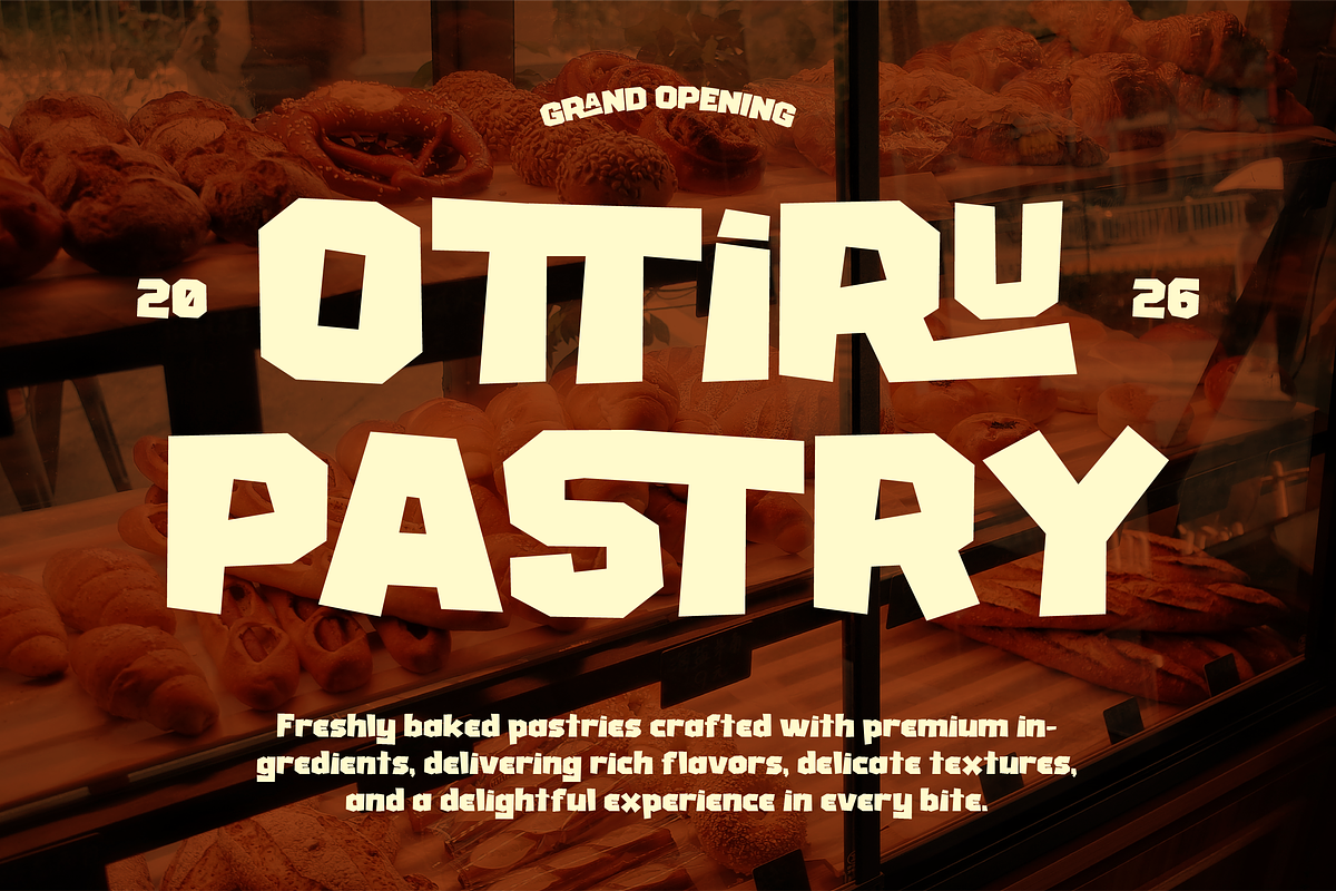 Drulte Latte - Bold Display Font, a Sans Serif Font by Flawless And Co (Photo 2 of 10)