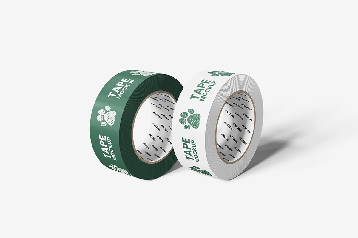 Tape Mockup, a Product Mockup by MrLetters (Photo 2 of 5)